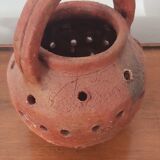Terracotta pot / chestnut grill