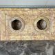 Yellow marble inkwell Sainte Beaume
