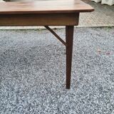 Oak folding table