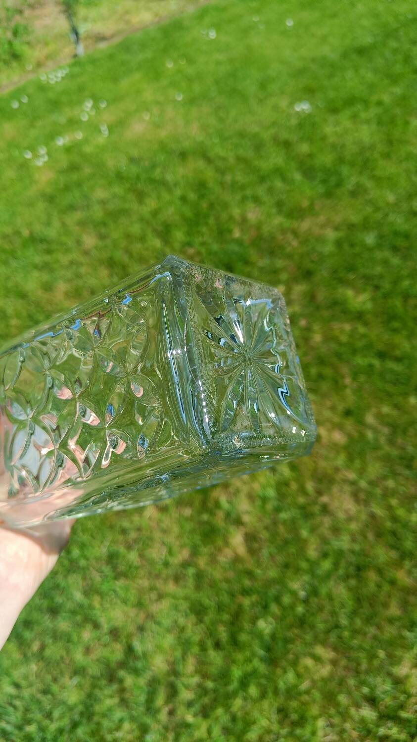 Vintage glass carafe