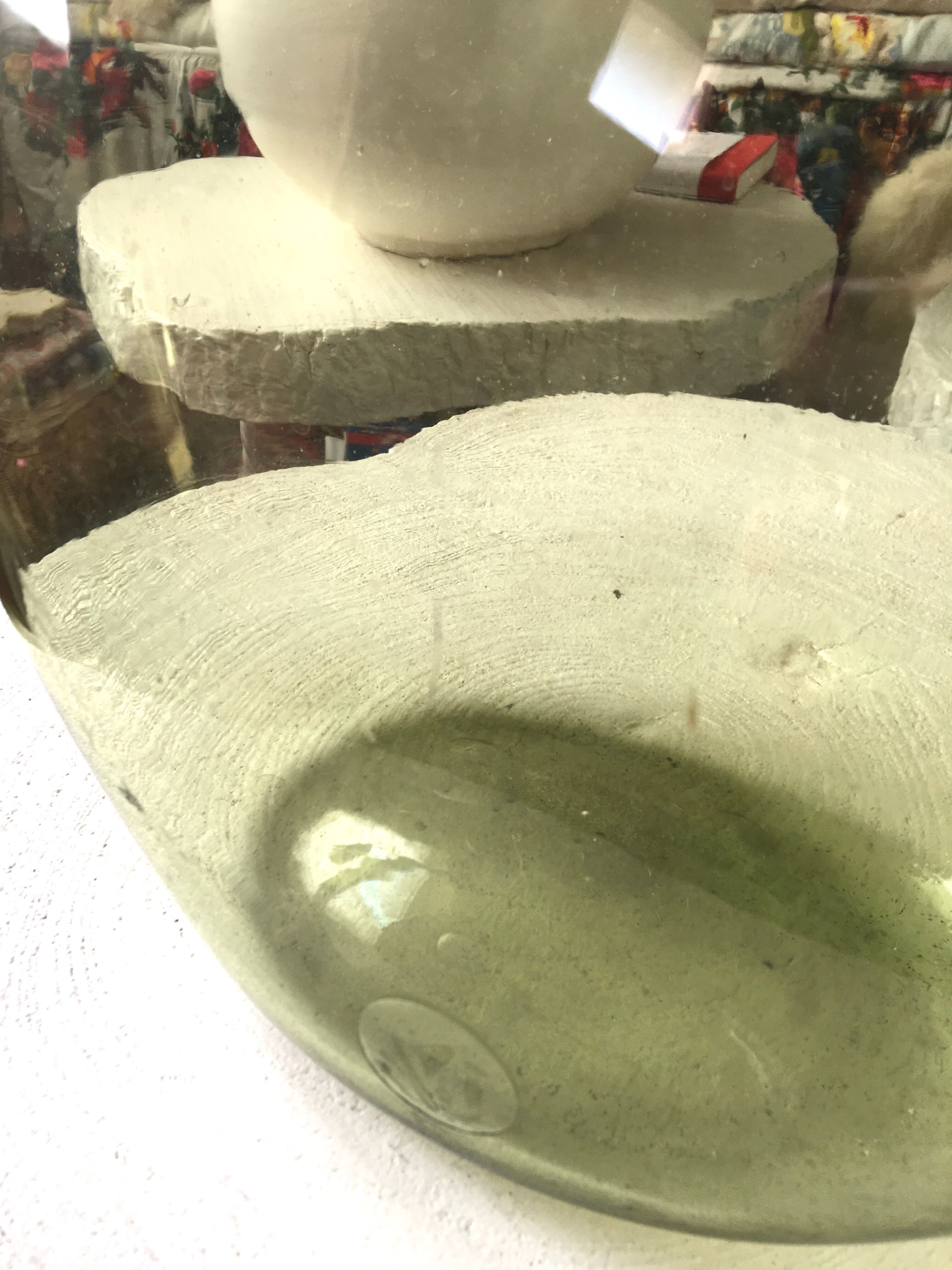 Demijohn glass, 19th