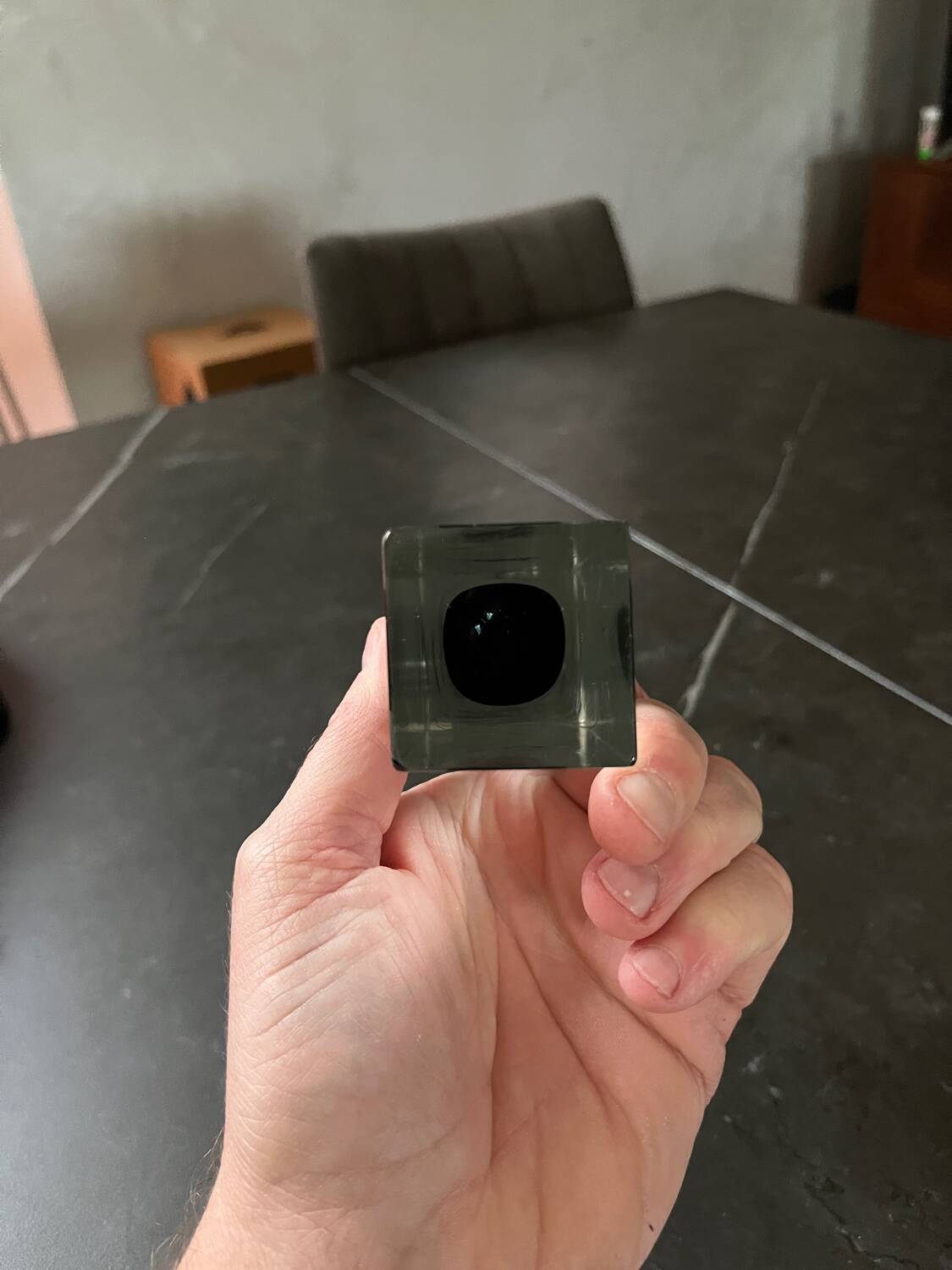 Vintage Murano glass vase somerso 1960