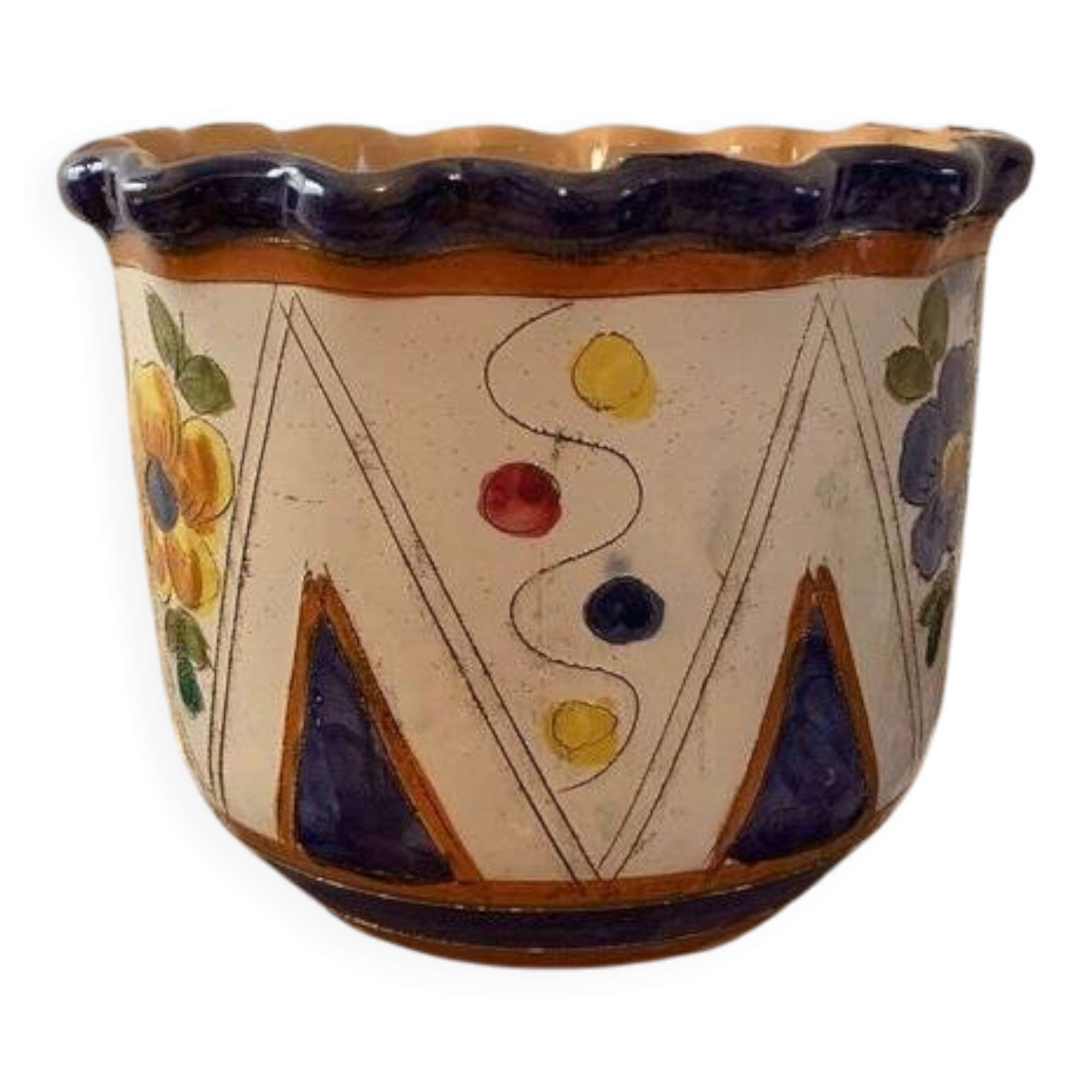 Ceramic pot, Spain, 1960s