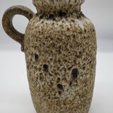 Large vintage fat lava vase
