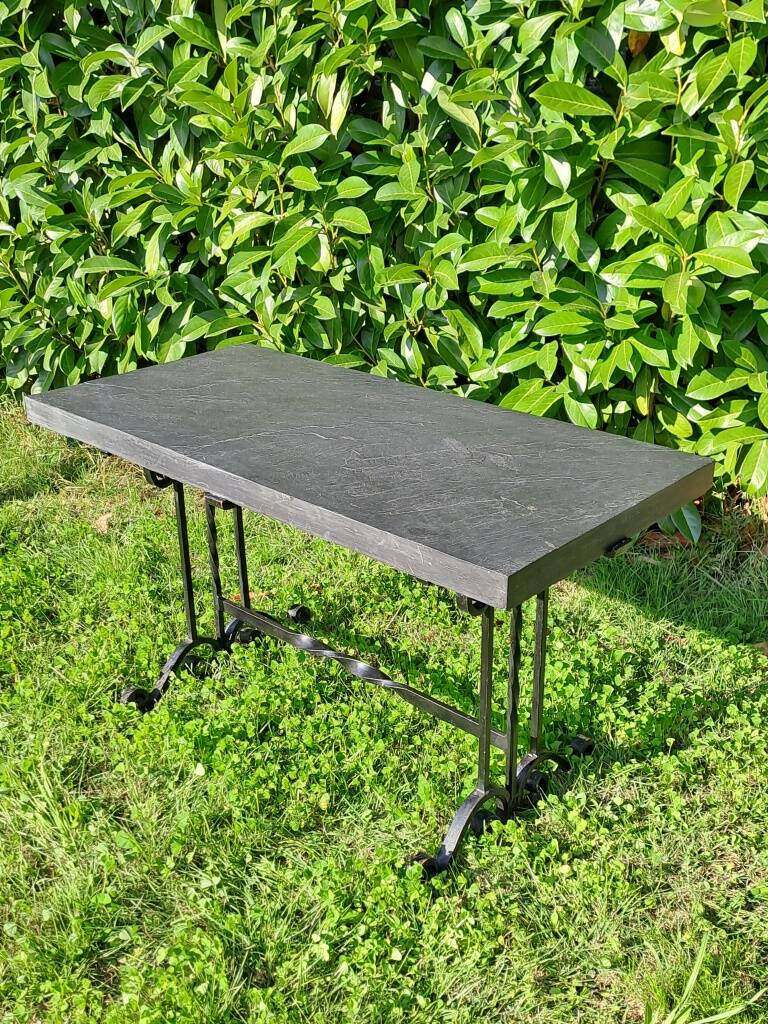 Table basse ardoise