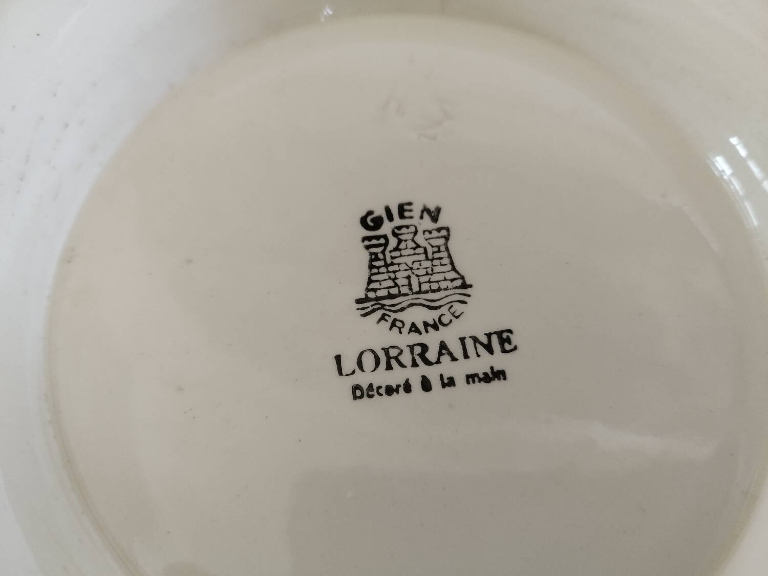 Gien earthenware soup tureen