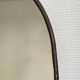Irregular trapeze mirror organic brass black minimalist 90x140cm