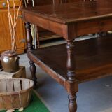 Oak draper's table