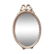Mini miroir medaillon argent