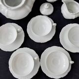 Heinrich H&G White Bavarian Porcelain Tea Set