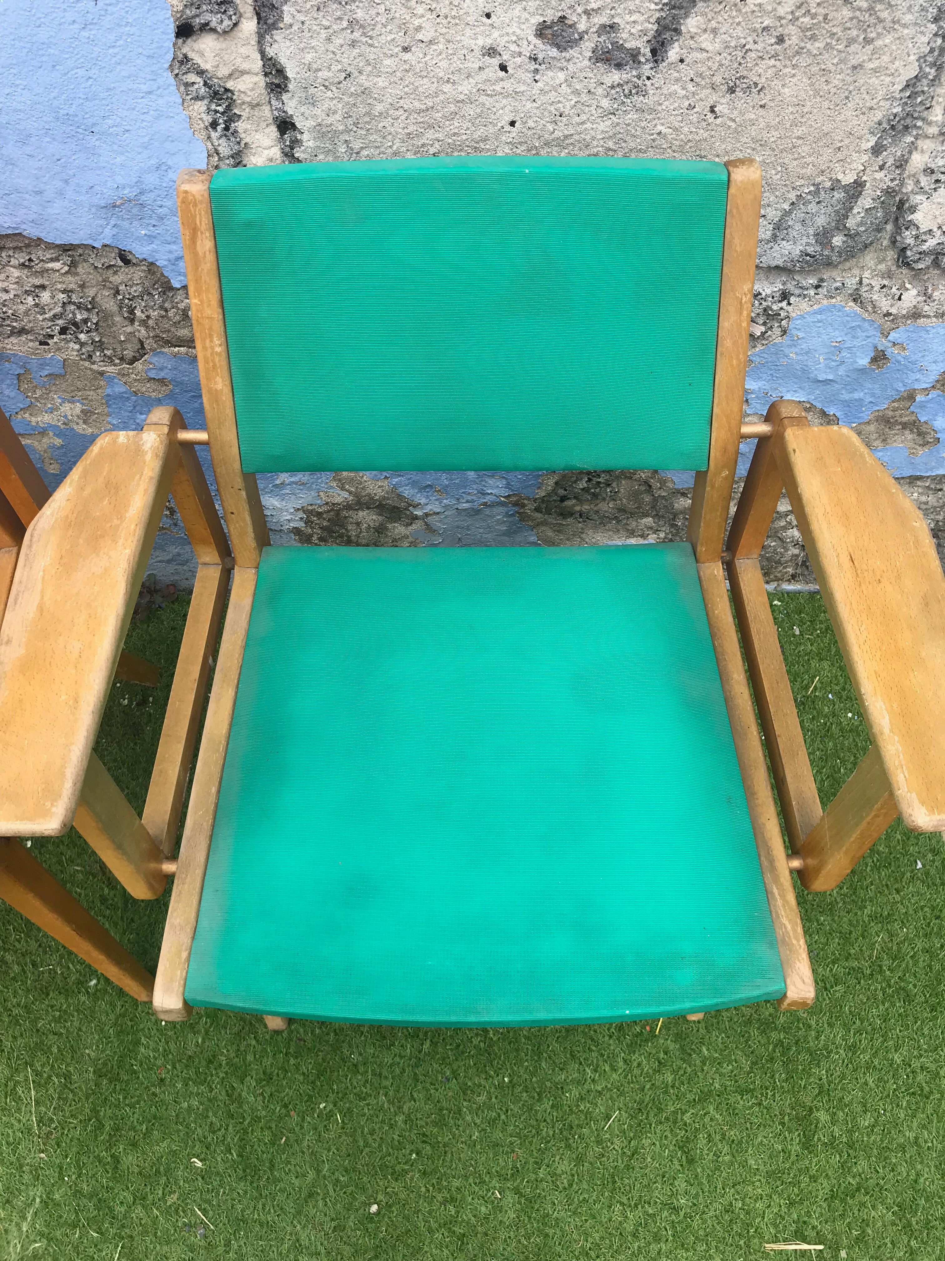 Armchairs vintage bridge