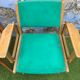 Armchairs vintage bridge