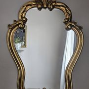 Vintage gilded Louis XV style mirror.