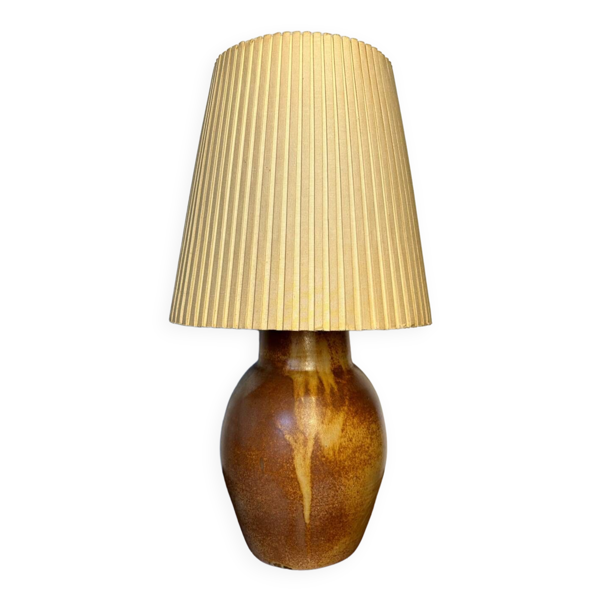 Large sandstone lamp from the 60s