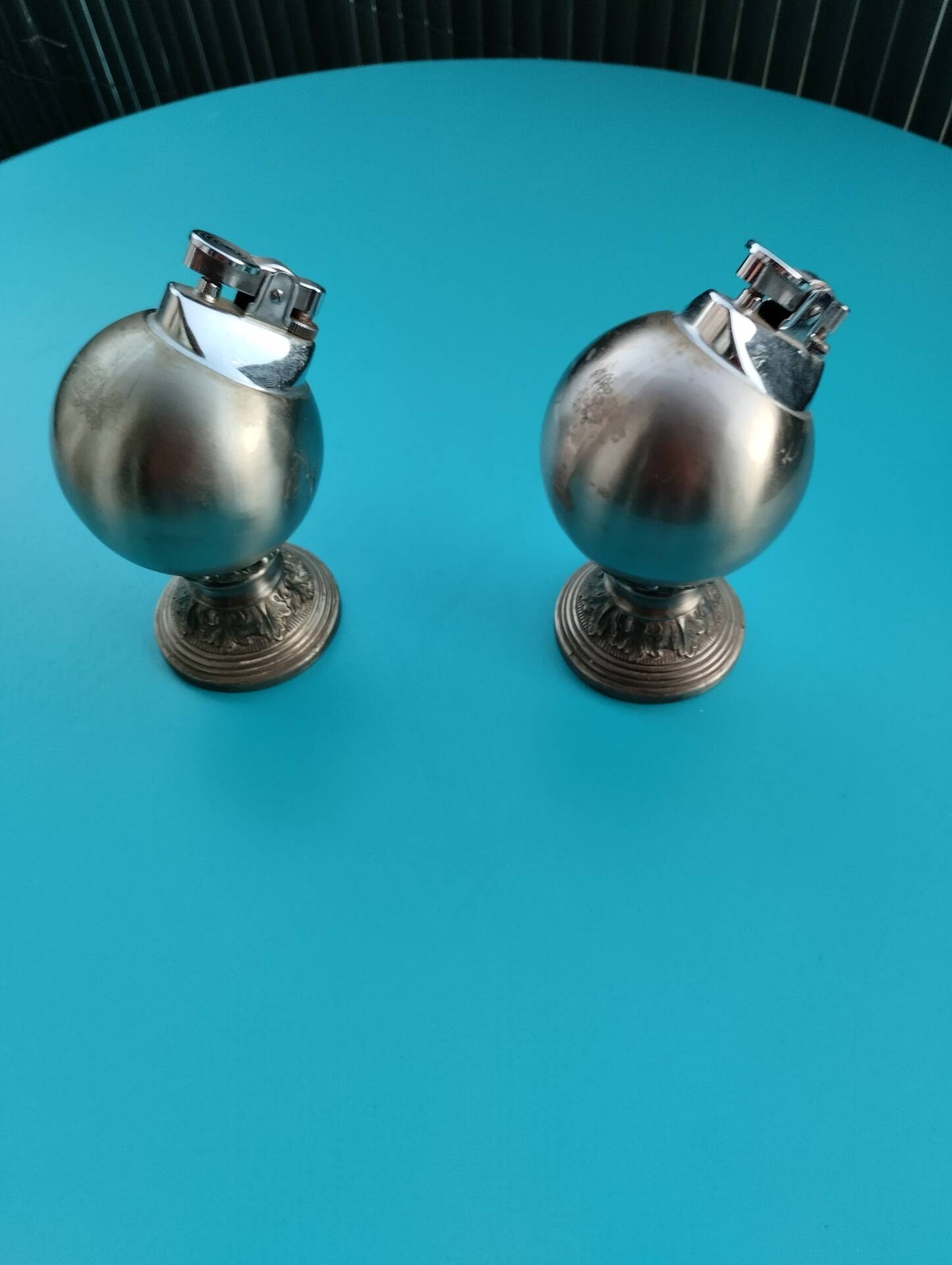 Pair of table lighters