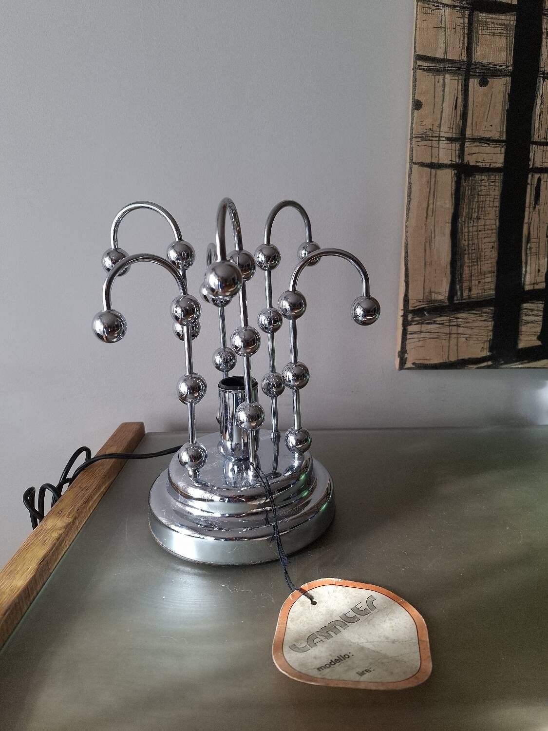 Vintage lamp 70's Italy