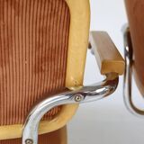Pair of B64 corduroy chairs