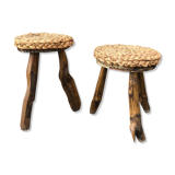 Pair of rope stool