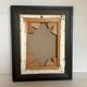 Cadre tableau huile sur toile "fleurs" signé Declercq