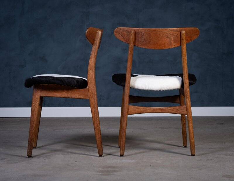 Dining Chairs CH30 by Hans J. Wegner for Carl Hansen & Son, 1952, Set of 4