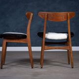 Dining Chairs CH30 by Hans J. Wegner for Carl Hansen & Son, 1952, Set of 4