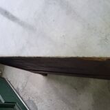 Empire commode in walnut with white marble top from the 19th century