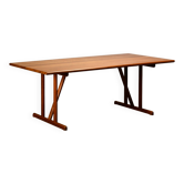 Søren Holst Shaker Dining Table or Desk in solid Cherry Wood, Denmark