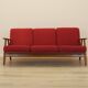 Red sofa CIGAR, Danish design, 1960s, designer: Hans J. Wegner, manufacture
