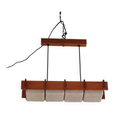 Scandinavian suspension in teak and perspex