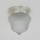 Ceiling lamp, wall lamp, molded glass lamp aluminum structure