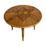 Rattan coffee table