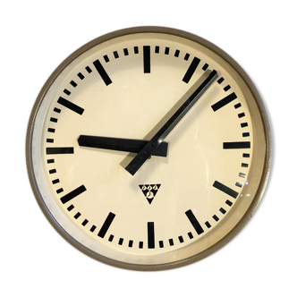 Horloge murale industrielle, années 60