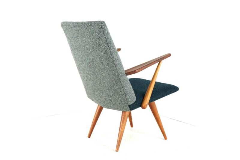 Fauteuil Akerblom bicolore - design scandinave - moderne du milieu du siècle