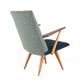 Fauteuil Akerblom bicolore - design scandinave - moderne du milieu du siècle