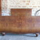 Wood veneer bed