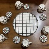 Delvaux porcelain cream service, rue Royale, Paris, late 19th century