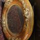 Oval mirror XIXth 43x56cm