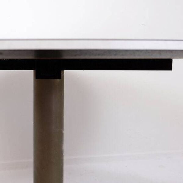 Table de salle à manger ronde Alfred Hendrickx pour Belform - Circa 1960