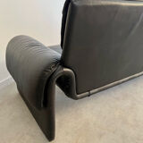 Sofa DESEDE DS-2011 2/3 seater vintage leather design of the 80s