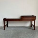 Banc danois en palissandre