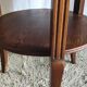 Art Deco style round side table - 40s/50s