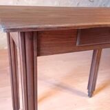 Art Deco desk or side table from the 1930s, vintage, solid wood