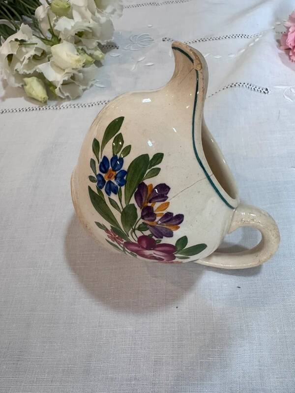 Milk jug Sarreguemines