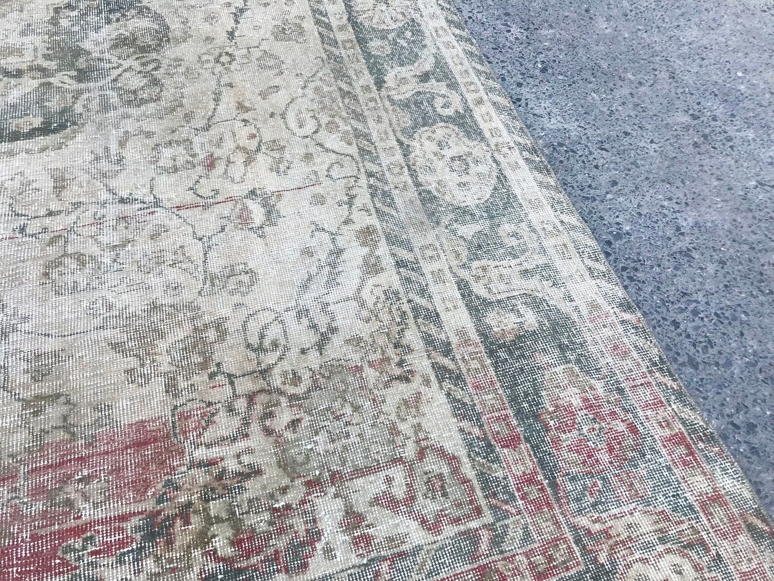 Neutral Pale Large Turkish Oversize Rug