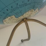 Vintage 1960s globe, Taride tripod metal - 28 cm