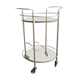 Vintage Czechoslovakian serving bar cart, 1970s