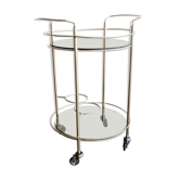 Vintage Czechoslovakian serving bar cart, 1970s