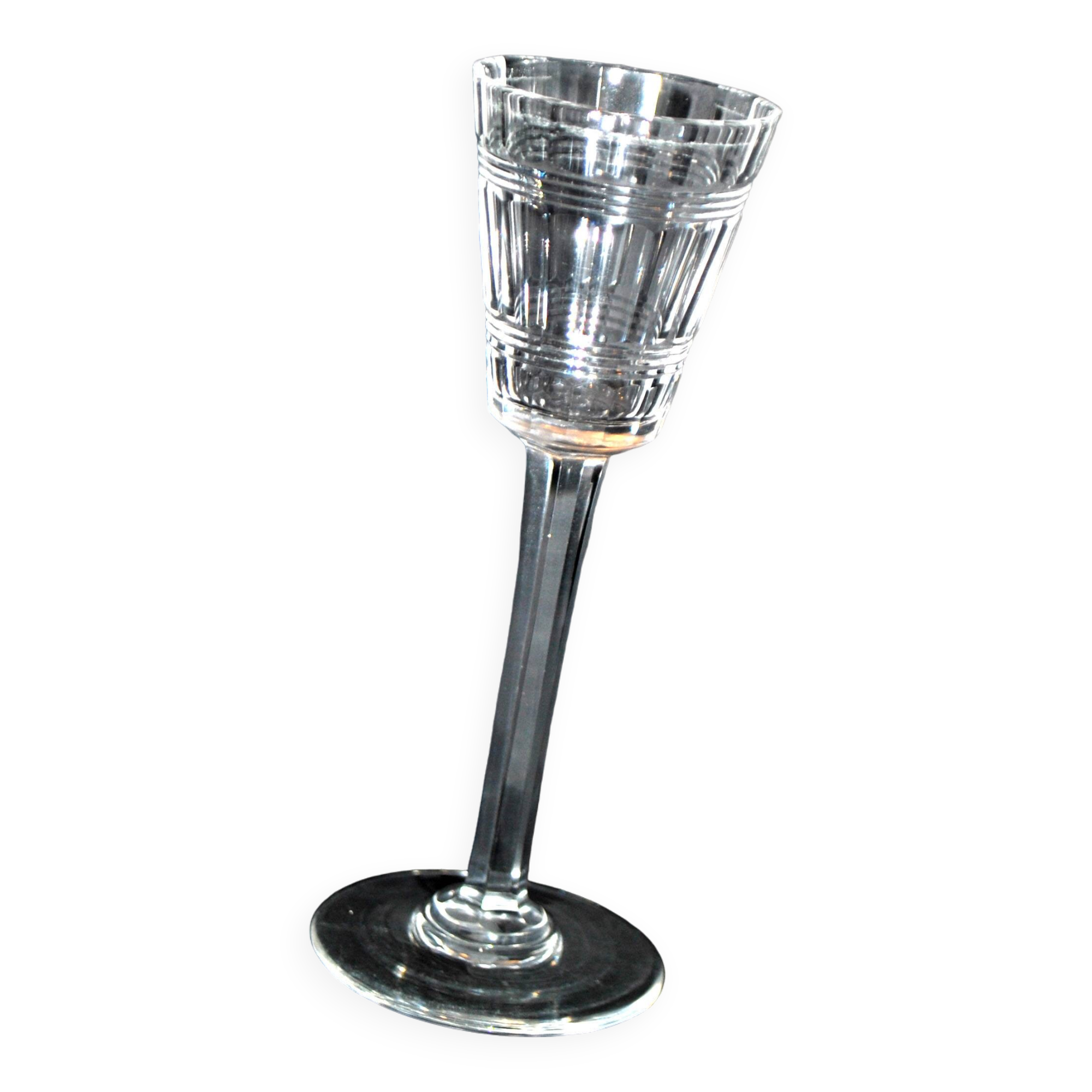 Baccarat 1900 crystal liqueur glass, chicago model, size 8557