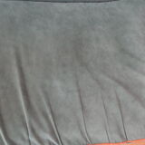 Velvet club sofa - 4 seats - damaged