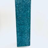 Art Ceramics Sgraffito Triangular Vase by Alvino Bagni for Raymor, 1960s